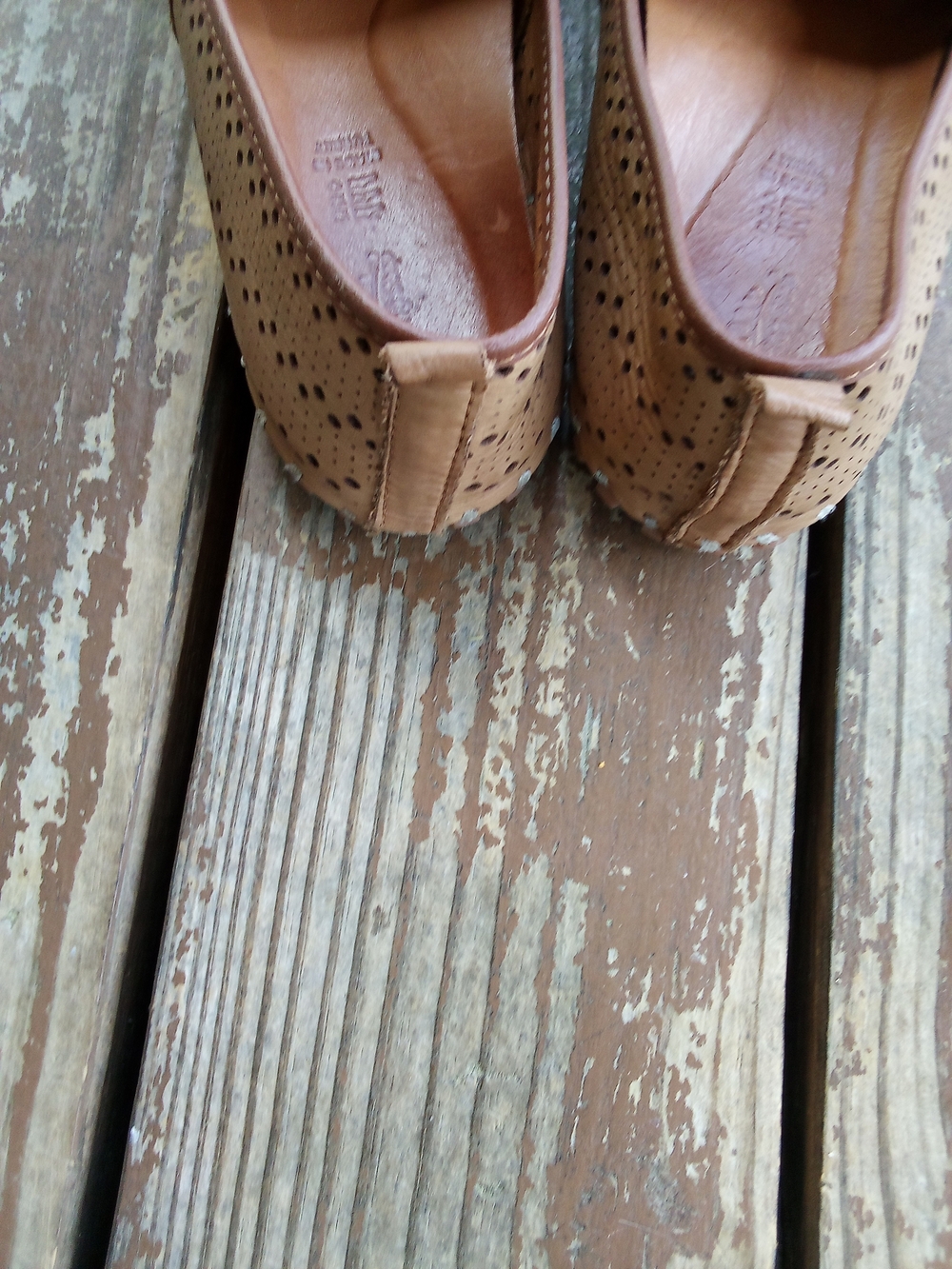 Spring Step Freida Tan Slip-On Flats - Picture 4 of 4